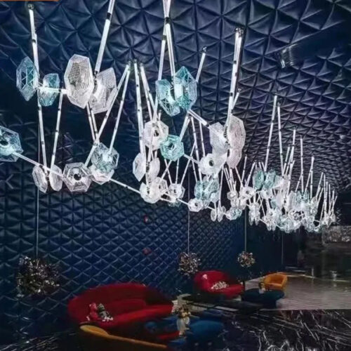 Customized Luxury Pendant Light for Large Scale Interior Decoration