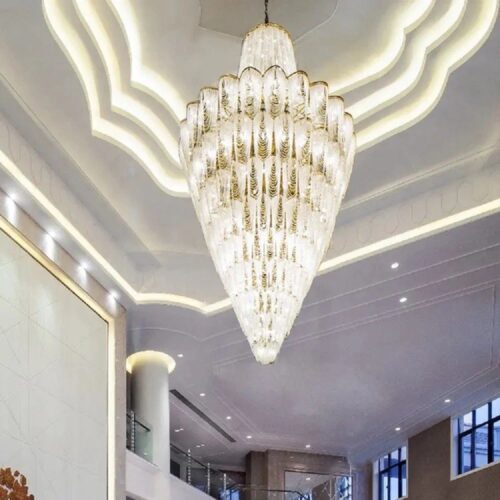 Luxury Hotel Villa Stairs High Ceilings Chandelier