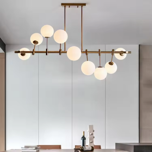 Nordic LED Coffee Shop Dining Chandelier