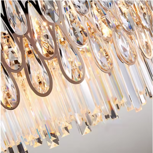 Home Decor Nordic Modern K9 Crystal Chandelier Lighting-Decoration