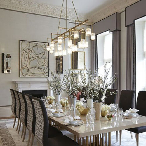 Creative Glass Dining Room Chandelier Decoration