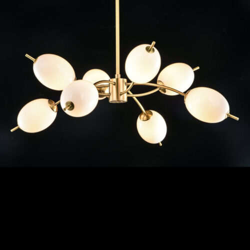 Decorative Iron LED Gold Hanging Pendant Lighting for Restaurant