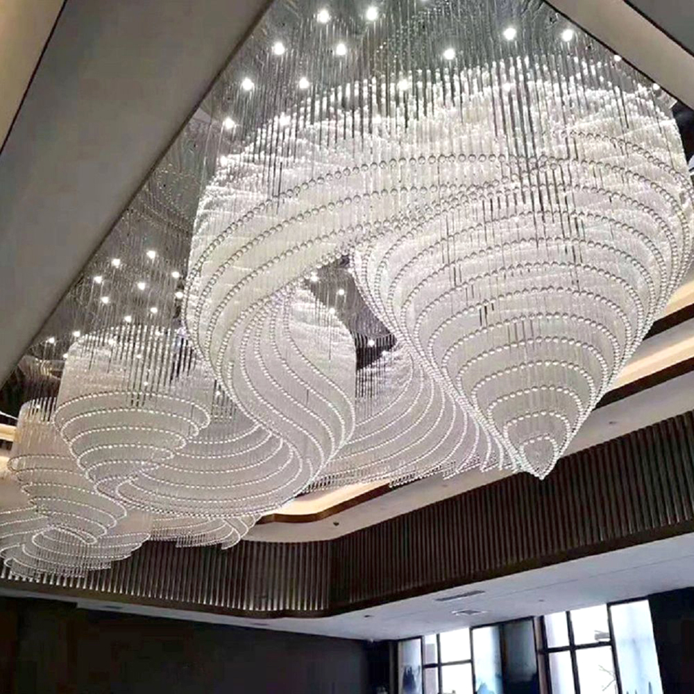 Customized Luxury Large Wedding Crystal Chandelier