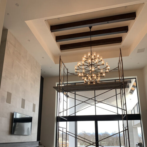 Modern K9 Crystal Chandelier for Kitchen Decor