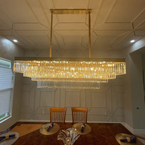 Nordic Modern K9 Crystal Chandelier