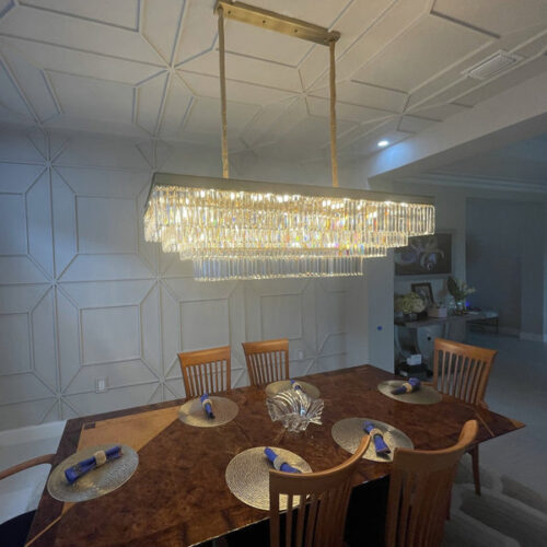 Nordic Modern K9 Crystal Chandelier