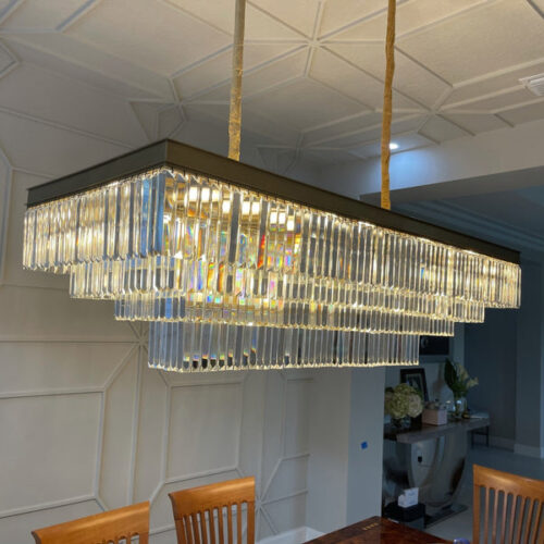 Nordic Modern K9 Crystal Chandelier