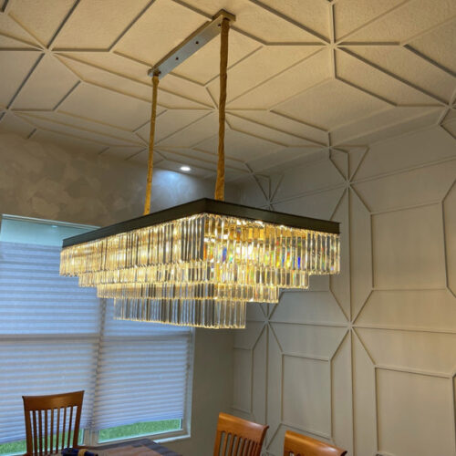 Nordic Modern K9 Crystal Chandelier