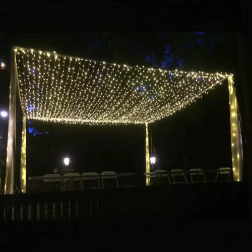 Enchanting Wedding Fairy Light Curtain Waterfall Lights