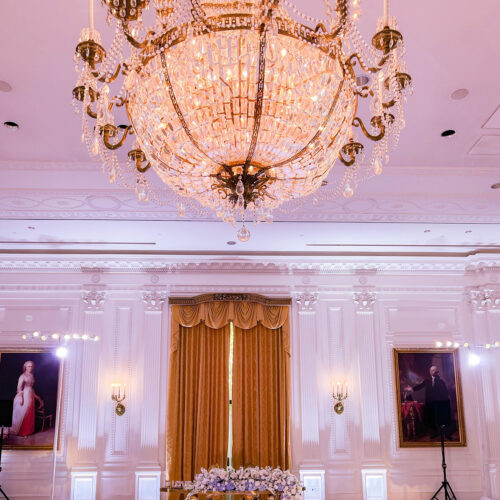 Wedding Floral Chandelier -Made In 2024, To The Middle East