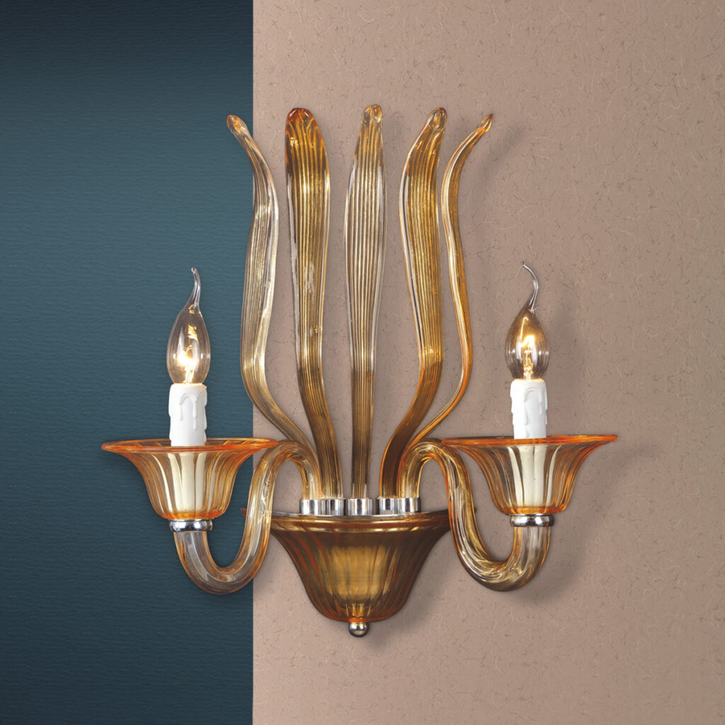 Stylish 2 Lights Glass Wall Lamps for Any Room