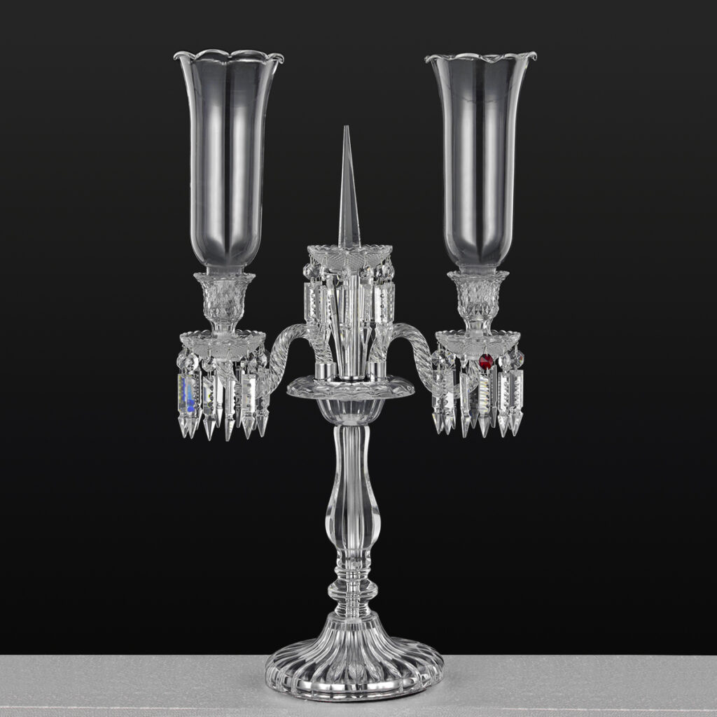 Elevate Your Decor with a Beautiful Glass Crystal Candle Holder