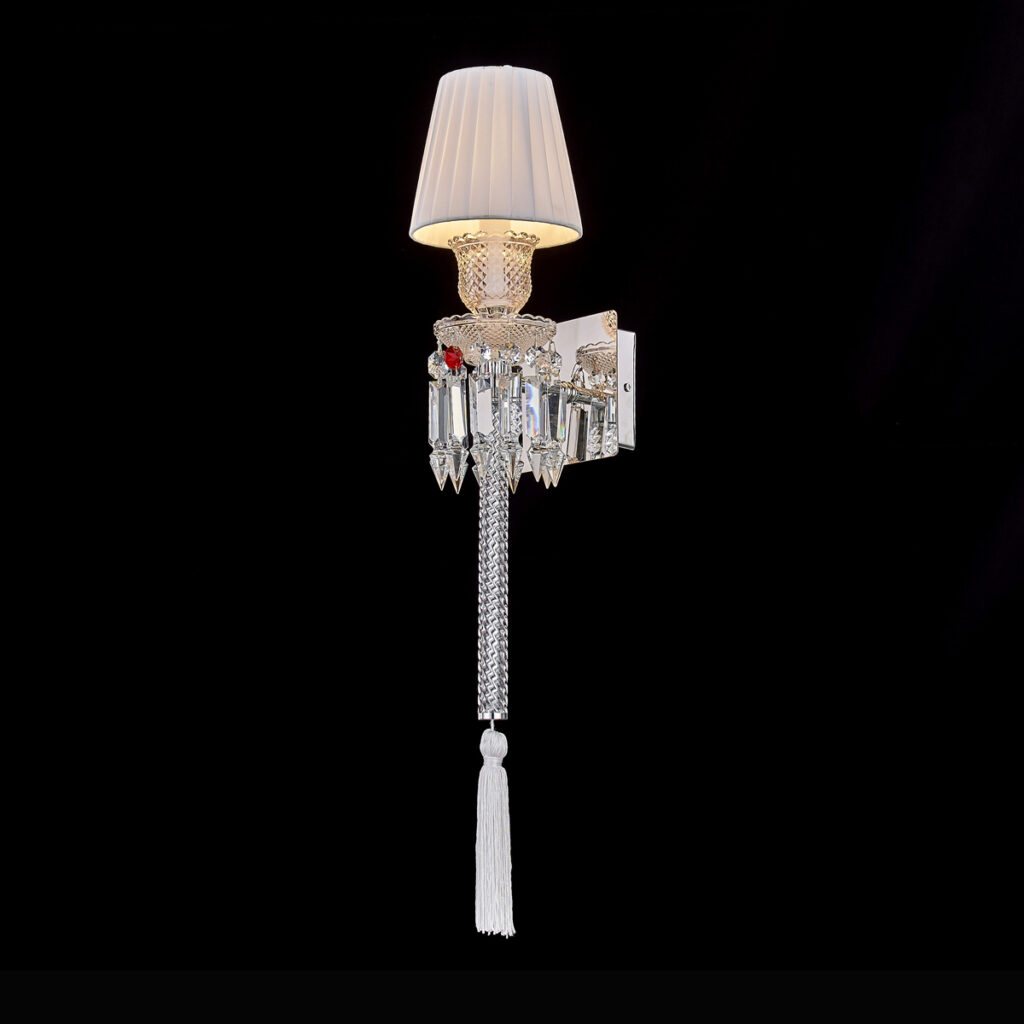 Experience Elegance with French Style K9 Crystal Wall Light