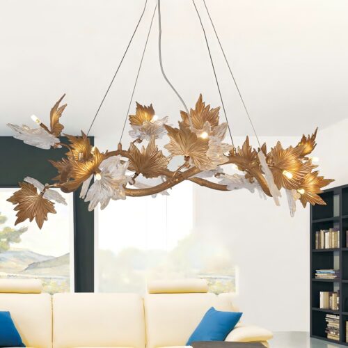 Aluminum Tree Branch Led Hanging Light