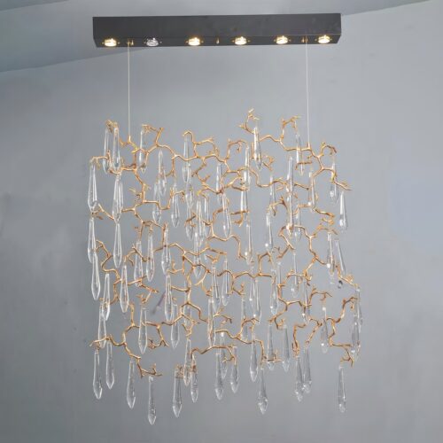 Luxury Waterdrop Branch Chandelier - Image 5