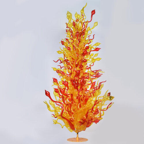 Chihuly-Inspired Standing Floor Lamp – Artistic Glass Lighting for Modern Spaces