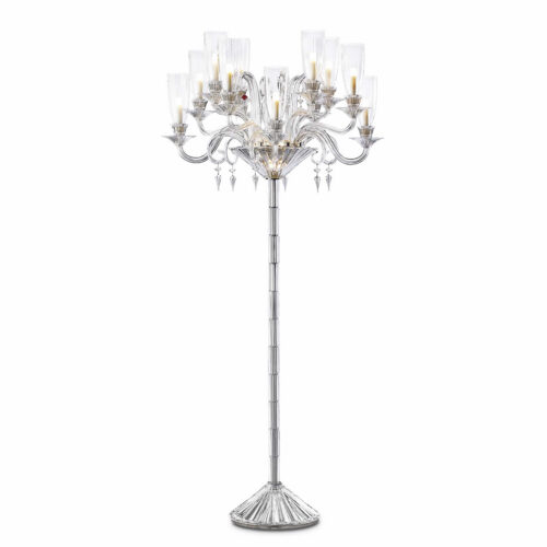 Classic Crystal Floor Lamp – Timeless Elegance for Living Rooms, Bedrooms & More