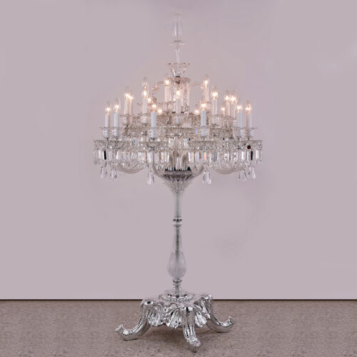 Luxury Designer Crystal Floor Lamp – Exquisite Lighting for High-End Interiors