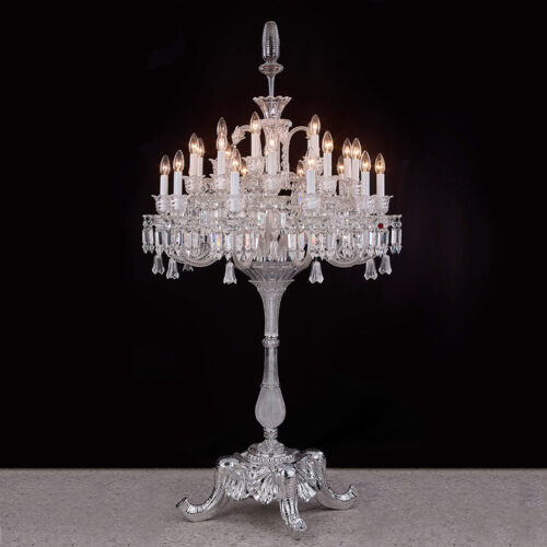 Luxury Designer Crystal Floor Lamp – Exquisite Lighting for High-End Interiors