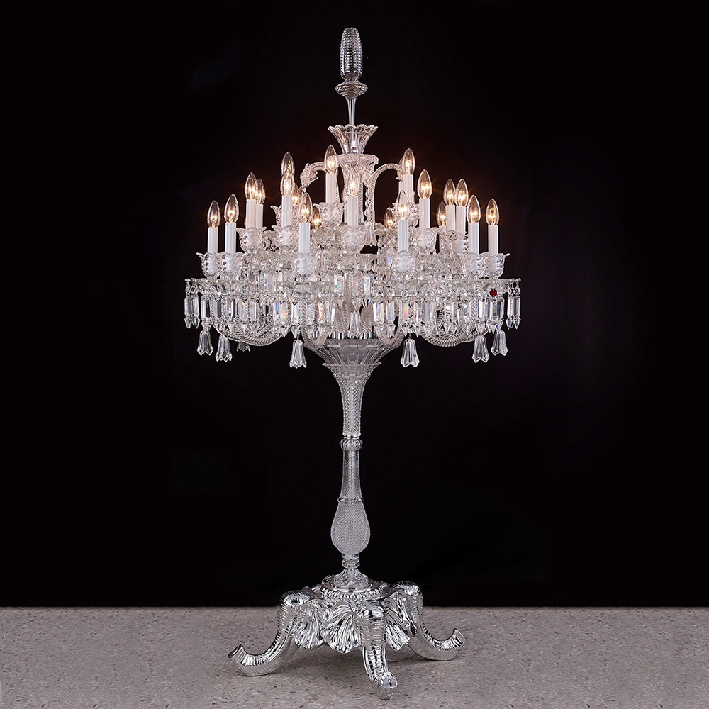 Luxury Designer Crystal Floor Lamp – Exquisite Lighting for High-End Interiors