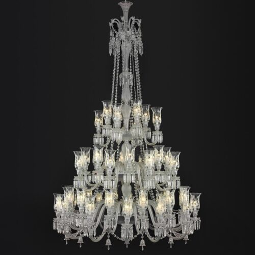 Luxurious Hanging Crystal Lamp