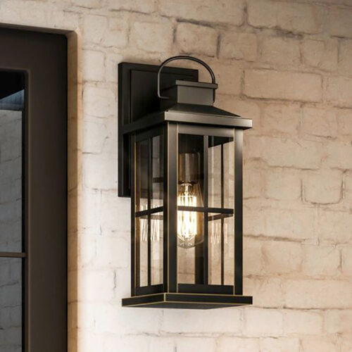 Classic Iron Outdoor Wall Lighting