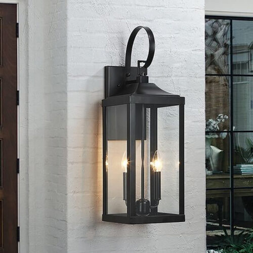 Modern Iron Wall Lamp for Outdoors