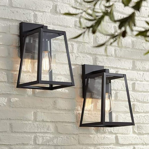 Industrial Style Outdoor Wall Lantern