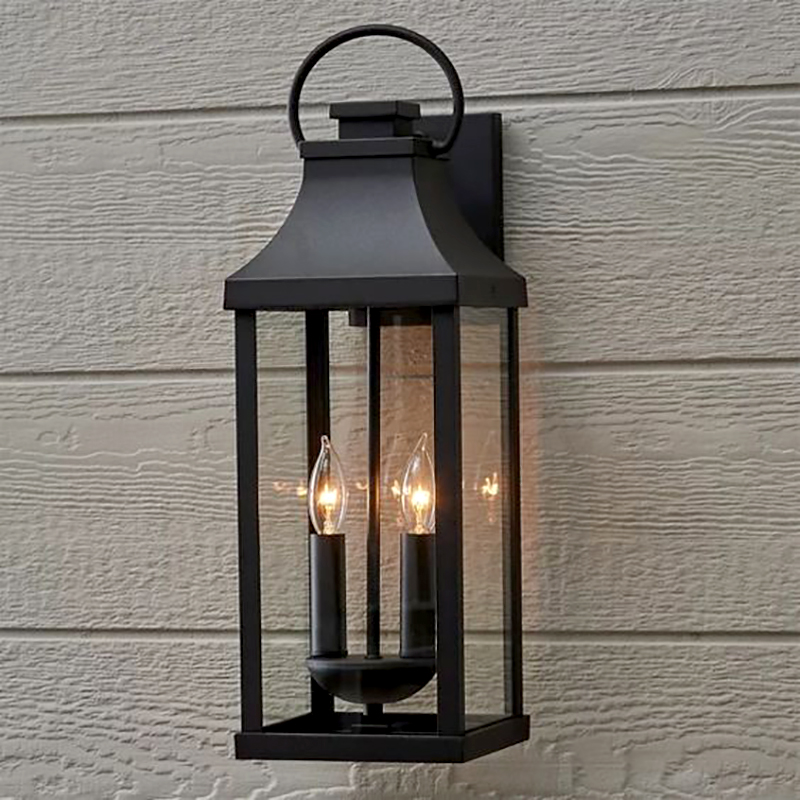 Stylish Iron Wall Lantern Outdoor