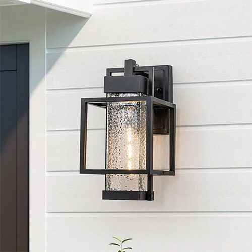 Chic Outdoor Lantern Wall Light