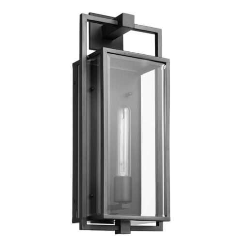 Contemporary Stainless Steel Outdoor Wall Light – IP65 Rated
