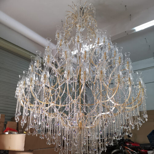 Elegant Hanging Wedding Chandelier - Image 2